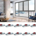 Sliding Door Window Pulley Kit With Base 12mm Stainless Steel Hardware Single Wheel Mute PP Wheel Roller Quiet Operation
