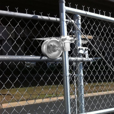 Five Inch Sliding Gate Rollers Two Pack For Chain Link Gates, Compatible With Two Inch Gate Frame And One And Five Eighths Inch Track Pipe