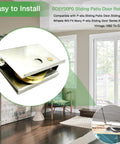 0C5Y00P0 Sliding Patio Door Rollers Compatible With Pella Sliding Glass Doors One And A Half Inch Steel Ball Bearing Wheels