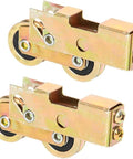 Sliding Patio Door Tandem Roller Replacement,1-1/4 Inch Steel Ball Wheel Bearing, 2 pack for sliding glass door screen