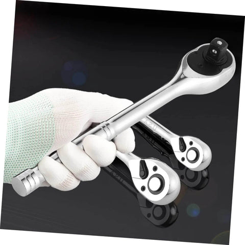 Compact Quick Release Ratchet Wrench With Portable Socket Spanner For Auto Repair And Home Use Heavy Duty Drive