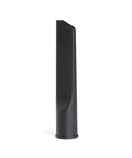Slim 1-7/8 in crevice tool attachment for wet/dry vacuums providing tight-space access in black plastic material, side view.