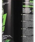 Side view of Slime 10193 Tire and Tube Sealant Puncture Repair Sealant, 2-in-1, Premium, Suitable for Non-Highway Tires, 16oz Bottle