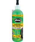 Slime 10011 Flat Tire Puncture Repair Sealant, Emergency Repair for Highway Vehicles, Suitable for Cars/Trailers, Non-Toxic, eco-Friendly, 16 oz Bottle