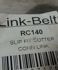Label of Slip Fit Cotter Connector Link 568 RC140 Rexnord Brand New In Original Packaging Industrial Grade Component