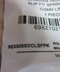 Slip Fit Spring Clip Connection Link Set For Rexnord REX50SSSCLSFPK Pack Of 6 packaging with barcode visible
