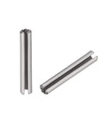 Slotted Spring Pin M1.5 X 10mm 304 Stainless Steel Plain Finish Pack Of 20 for quick secure positioning with axial slotted design