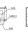 Technical diagram of ✝️ SMA20GWUU NB 20mm Slide Bush Bushings Miniature Motion Linear Bearing with detailed dimensions for installation.