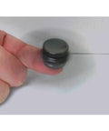 Small Black Aluminum Dual Fidget Hand Spinner Toy 42Q - VXB Ball Bearings