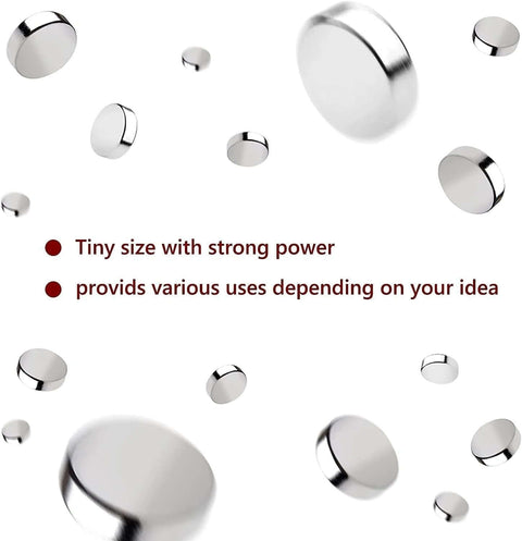 Floating 400 Piece Small Magnets In Four Sizes 6x2mm 5x2mm 4x2mm 3x2mm Ideal For Fridge Office Diy Crafts And Classroom Demos