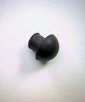 Small Rubber Push In Mushroom Bumper Fits Three Sixteenth Inch Opening And Eleven Thirty Second Inch Diameter With Five Thirty Second Inch Height