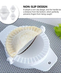 No Fuss Dumpling Maker Press Kit 3Pcs Small Nonstick Plastic Dumpling Mold For Pierogi Empanada Calzone Turnovers Easy To Use