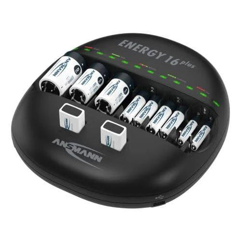 Universal Smart Battery Charger And Maintenance Station For AA AAA C D 9V USB charging multiple battery types