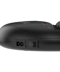 Side view of Universal Smart Battery Charger And Maintenance Station For AA AAA C D 9V USB showing power input and switch.