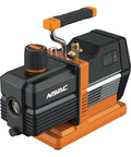 Pro Grade Smart Vacuum Pump For HVAC Evacuation With Real Time Micron Sensing And Built In Digital Gauge NAVAC NRP8Di 8 CFM