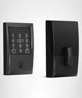 Smart WiFi Front Door Deadbolt With Built In WiFi App Control And Keyless Entry Unlock From Anywhere Through The Connected App