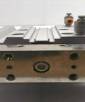 Side view of MGP Compact Guide Cylinder 50mm Heavy Duty Actuator with Slide Bearing for high side load applications by SMC MGPS50N-100.