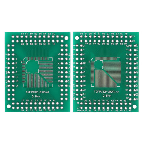 SMD To DIP Adapter Kit With 51 Pieces In 12 Types For SOP SOT 0402 0603 0805 TQFP And QFN Prototyping Boards Plus 40 Pin 2.54mm Male Headers