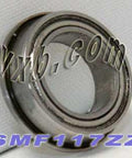SMF117ZZ Flanged Bearing Shielded Stainless Steel 7x11x3 Bearings - VXB Ball Bearings