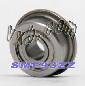 SMF93ZZ 3x9x4 Flanged Bearing Shielded Stainless Steel Bearings - VXB Ball Bearings