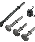 5 Piece Smoothing Air Hammer Tool Kit With Pneumatic Chisel Bits And Spring Attachments For Durable Metalworking And Automotive Smoothing
