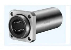 Front view of SMSK6WUUE NB 6mm Slide Bush Bushings Motion Linear Bearing for smooth motion in automation systems, 1-pack.