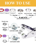 Metal Snap Buttons Set 9.5mm Kit With Pliers Press Tool For Dope DIY Sewing Crafts Clothes Hats And More usage guide