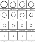 Ultimate Snap Ring Shop Assortment Kit With 300 Retaining Rings In 18 Sizes From 1/8 To 1-1/4 Inch