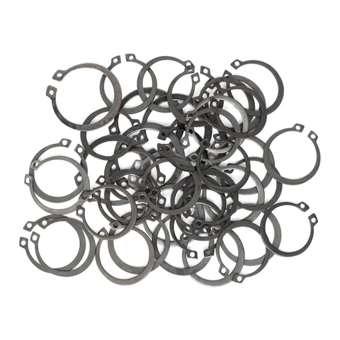 Ultimate Snap Ring Shop Assortment Kit With 300 Retaining Rings In 18 Sizes From 1/8 To 1-1/4 Inch For Securing Grooved Shafts Pins Studs And Automotive Machinery Projects Neiko 50458A Heat Treated Hardened Steel