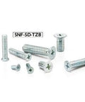 SNF-M5-12-SD-TZB NBK Cross Recessed Flat Head Machine Screws with Small Head -Made in Japan - VXB Ball Bearings