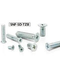 ✝️ SNF-M5-20-SD-TZB NBK Cross Recessed Flat Head Machine Screws - Small Head - Made in Japan