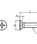 SNFT-M3-10 NBK Cross Recessed Flat Head Machine Vacuum Vented Screws - Titanium- Made in Japan - VXB Ball Bearings