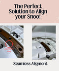 O Rings Repair Kit For Snoo Smart Sleeper Bassinet showing alignment hole and tool for seamless adjustment.