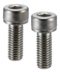 Two SNS-M5-20-EL NBK Socket Head Cap Screws with Electroless Nickel Plating - Pack of 20. - Made in Japan, for smooth motion and stable alignment.
