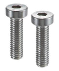 5-PacK SVLS-M10-20 NBK Socket Head Cap Vacuum Vented Screws - Ventilation Hole - Low Profile M10 length 20mm, smooth alignment