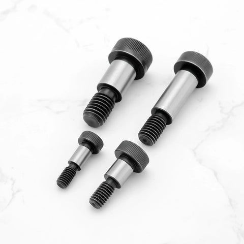 20Pcs Socket Shoulder Bolts Set M5x6x10mm M6x8x10mm M8x10x25mm M10x12x16mm High Tensile 12 Point 9 Carbon Steel Industrial Fasteners visible