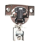 Front view of ✝️ 10-Pack 10 Pcs (Five Pairs) Soft Close Screw On Hydraulic Compact Hinge - 38N SERIES 105 deg 3/8 IN OVERLAY WITH SCREWS 105°