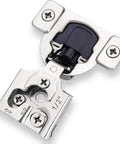 Soft Close Cabinet Hinges For Half Inch Overlay Kitchen Cabinets, 50 Pack Stainless Steel Concealed Face Frame Hinges