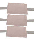 Soft door silencers and closers with elastic straps cushion every slam, protect little fingers, 3-pack fabric design