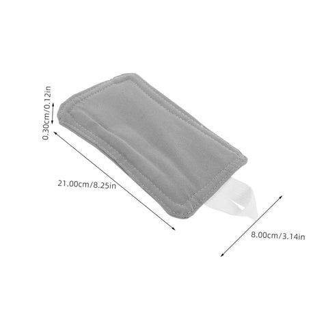 Quiet and practical door silencers ensure near silent door use with no drilling; soft pad dimensions 21cm by 8cm