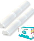 Soft Foam Toddler Bed Bumper Guard With Non Slip Cover Safe Sleep Bed Rail Alternative For Toddlers On Twin Full Queen Or King Mattresses Washable Kids Protection For Home Or RV 2 Pack