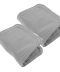 Quiet and practical door silencers ensure near silent door use with no drilling; two soft gray stopper pads for reducing door slams.