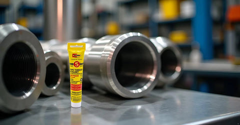 Non Hardening Pipe Thread Sealant With Soft Setting And Slow Drying For Easy Breakout And Lasting Lubrication, RectorSeal No 5 25790