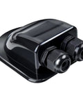 Waterproof Solar Cable Entry Gland With Dual Glands And ABS Plastic Junction Box Cover Curved Housing For 2 To 6 Mm2 Cables Outdoor Durability