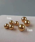 6mm and 8mm solid brass balls for switches, 100pcs 1.8mm Solid Brass Balls for Electric Switches Machine Precise Copper Ball