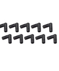 Solid Brass Invisible Barrel Hinge For Jewelry Box And Pencil Box 18mm By 5mm Black Finish With Mounting Hardware Included Easy To Install