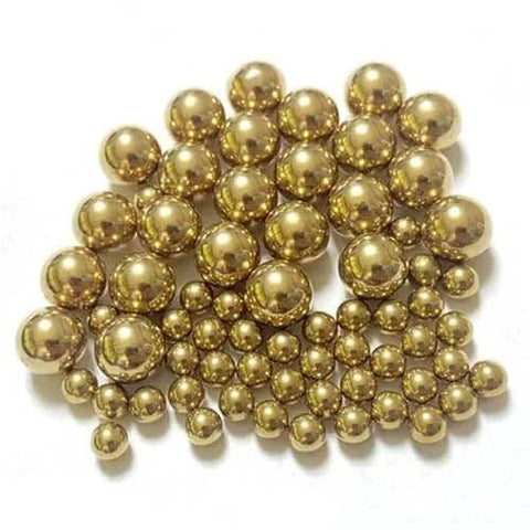 4.763mm-300pcs Solid Copper Balls High Precision 0.9mm-45mm Industrial-Grade Solid Precision Copper Balls Small Metal Balls Corrosion-Resistant