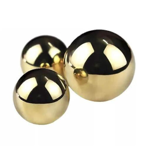 4.763mm-300pcs Solid Copper Balls High Precision 0.9mm-45mm golden and reflective industrial-grade spheres