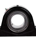 Front view of Solid Housed Pillow Block Spherical Roller Bearing Two And Seven Sixteenths Inch Bore Rexnord Link Belt PB22639HK81