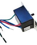 Side view of Solid State Variable Speed AC Electric Motor Control, 6.0 Max amp, 115V, # K177-1006 showing wiring connections